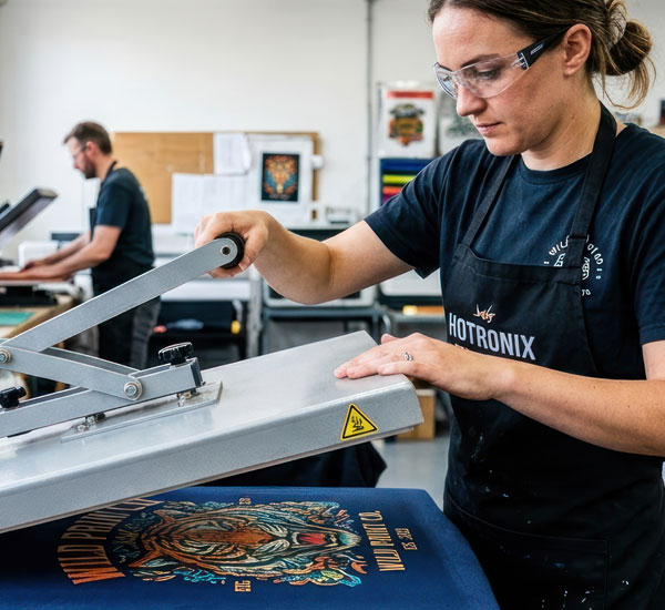 Transferdruck auf Baumwolltasche