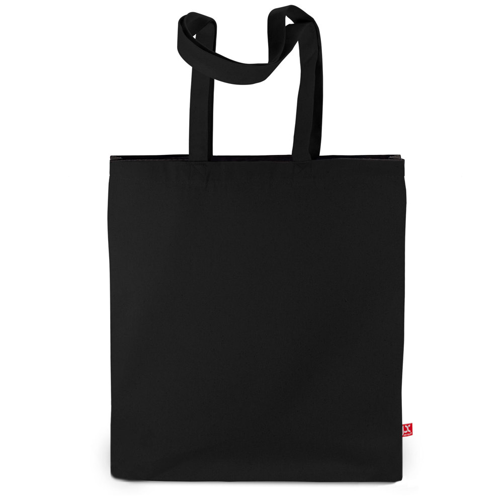 TORONTO – Canvas-Tasche mit Boden- und Seitenfalte sowie langen Henkeln
