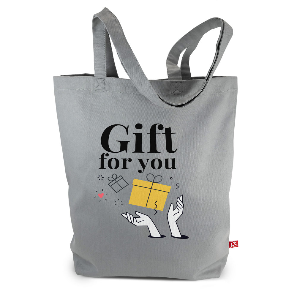 MELBOURNE - Schwere Baumwolltasche mit langen Henkeln