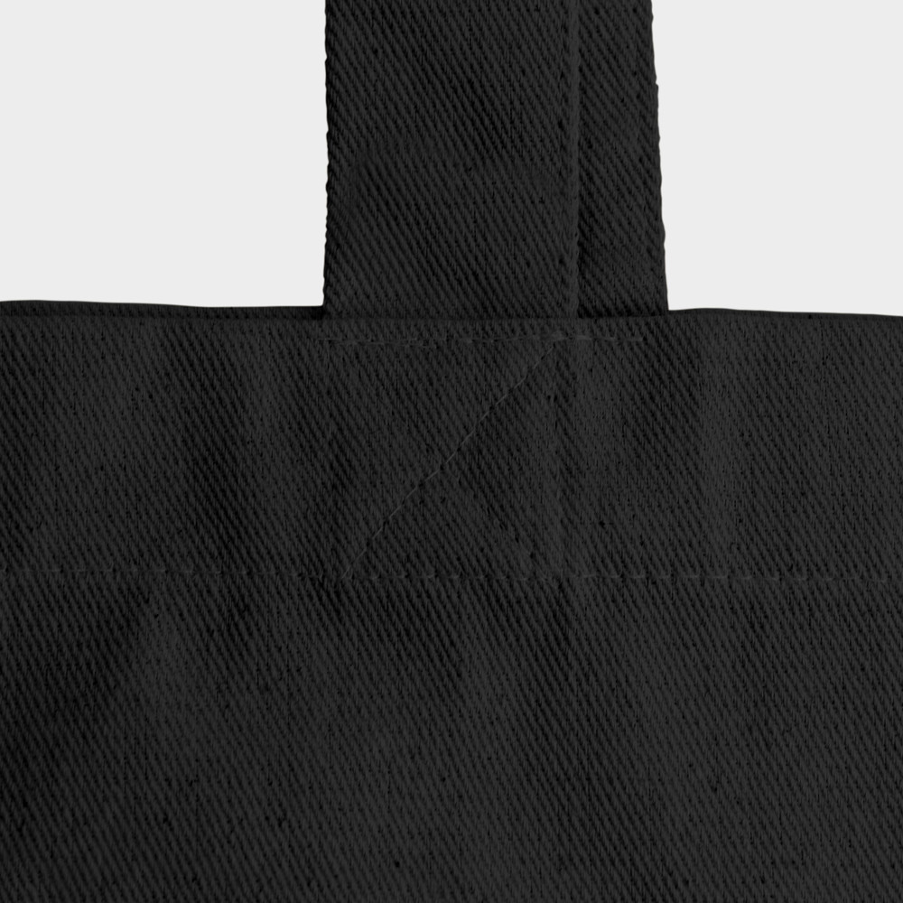 TORONTO – Canvas-Tasche mit Boden- und Seitenfalte sowie langen Henkeln