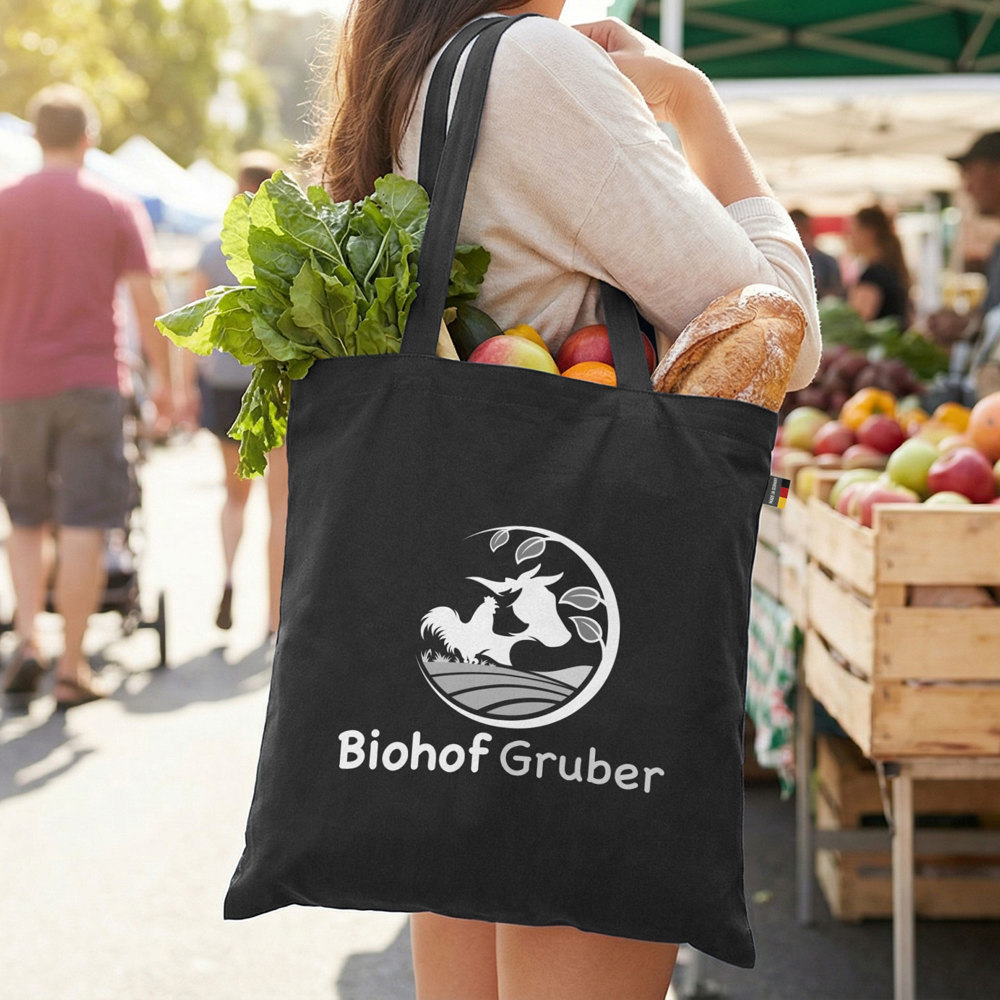 BREMEN – Baumwolltasche mit langen Henkeln, Made in Germany