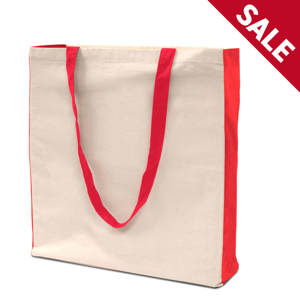 PALMA - Baumwolltasche mit Boden- Seitenfalte PALMA - Baumwolltasche mit Boden- Seitenfalte