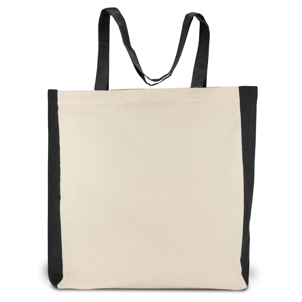 PALMA – Baumwolltasche mit Boden- Seitenfalte