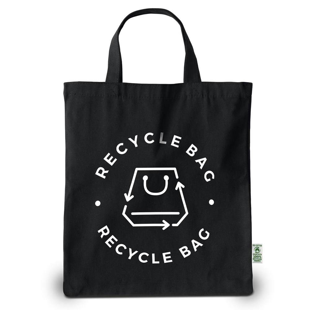 TRIER - Tragetasche aus schwerer, recycelter Baumwolle mit kurzen Henkeln TRIER - Tragetasche aus schwerer, recycelter Baumwolle mit kurzen Henkeln