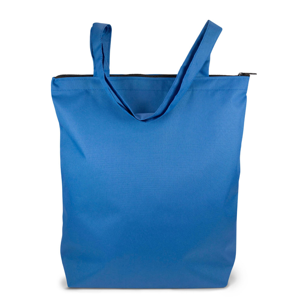 ATLANTA – Tasche aus 300D Polyester mit Reißverschluss und Bodenfalte | Königsblau